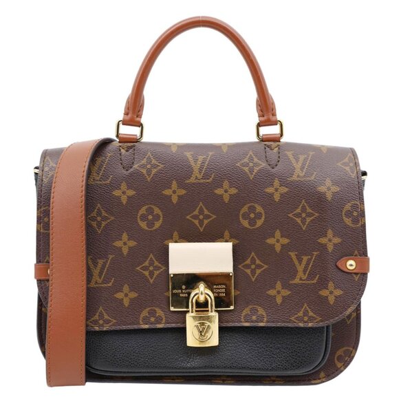 Louis Vuitton  Vaugirard Monogram Canvas Shoulder Bag Brown - Picture 1 of 15